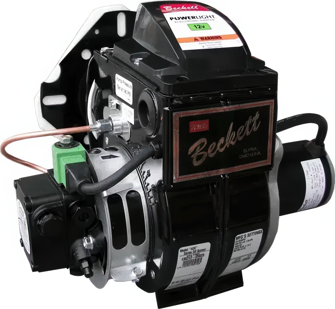 Beckett ADC Oil Burner, 13.5V/14V DC, Integrated Ignition, No ICB Needed