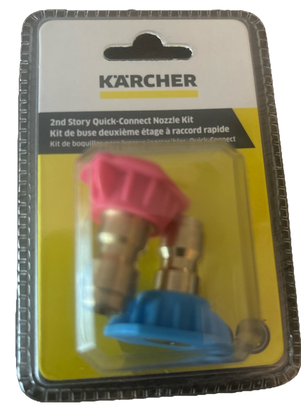 Karcher 2nd Story Quick Connect Nozzle Kit 4000 PSI Soap & Spray New Sealed