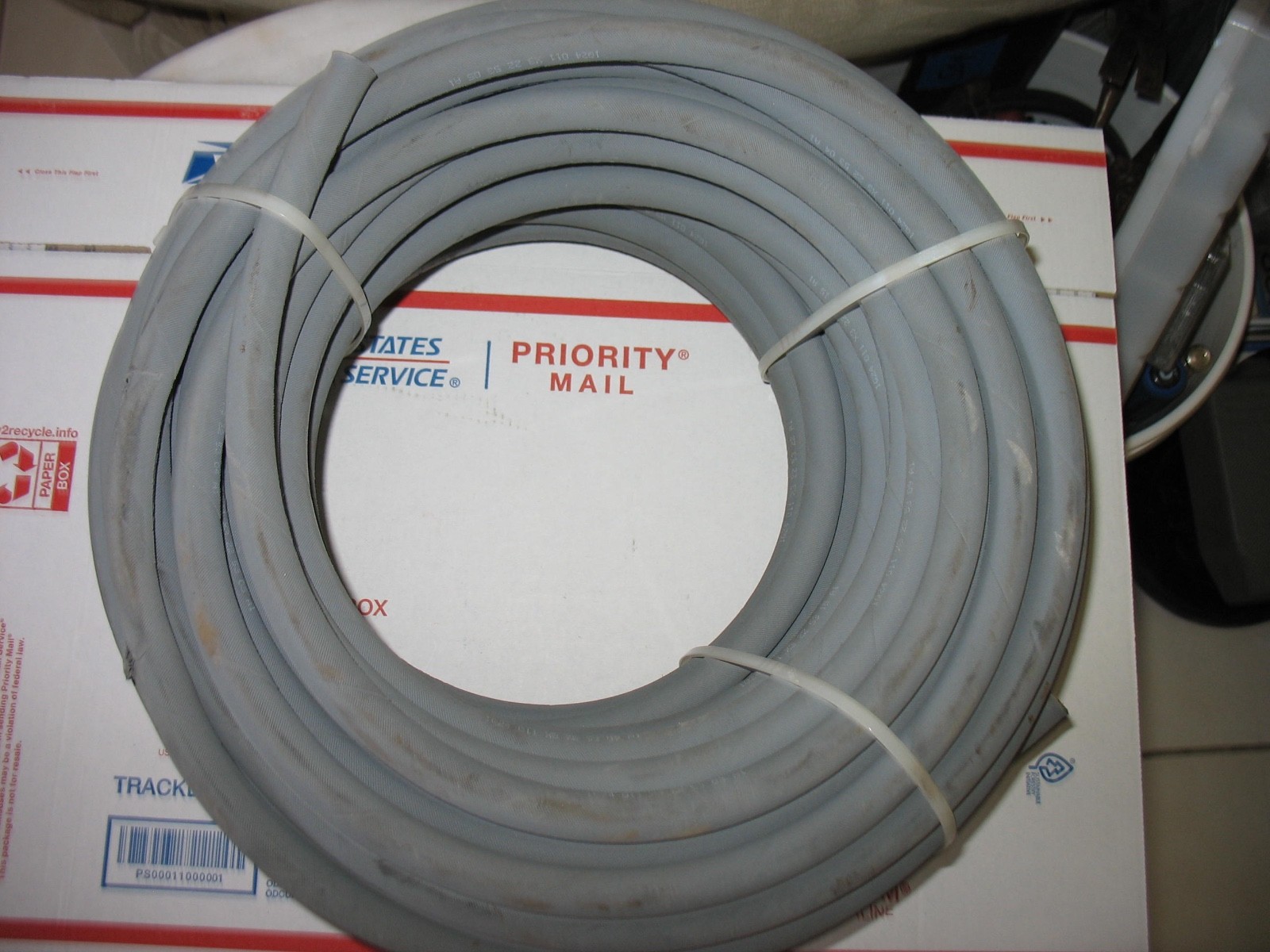 FLEXTRAL PJ4-06, 3/8″ WRAPPED COVER, 4200PSI PRESSER WASHER HOSE, NOS, SMALL ARE