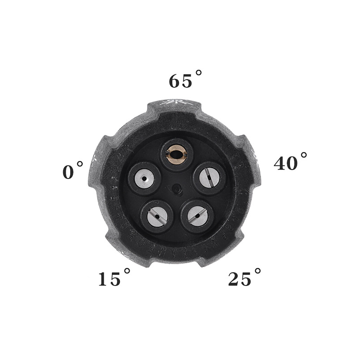 Rotary Pressure Washer Gun Nozzle 5 IN 1 Car Wash Foam Spray 1/4″ Quick Connect