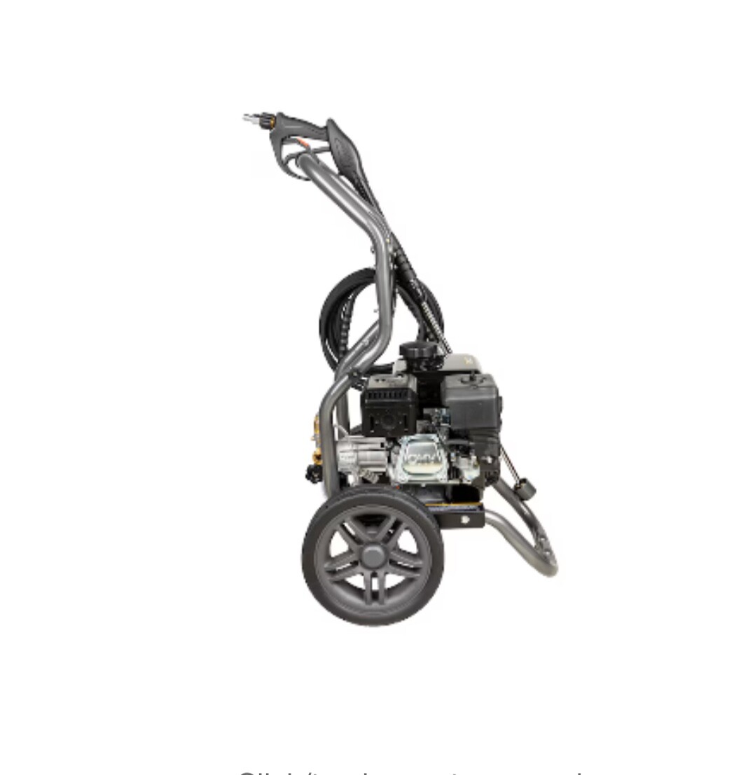 BE Power Equipment 2,700 PSI 9.5 LPM (2.5 GPM) Gas Pressure Washer