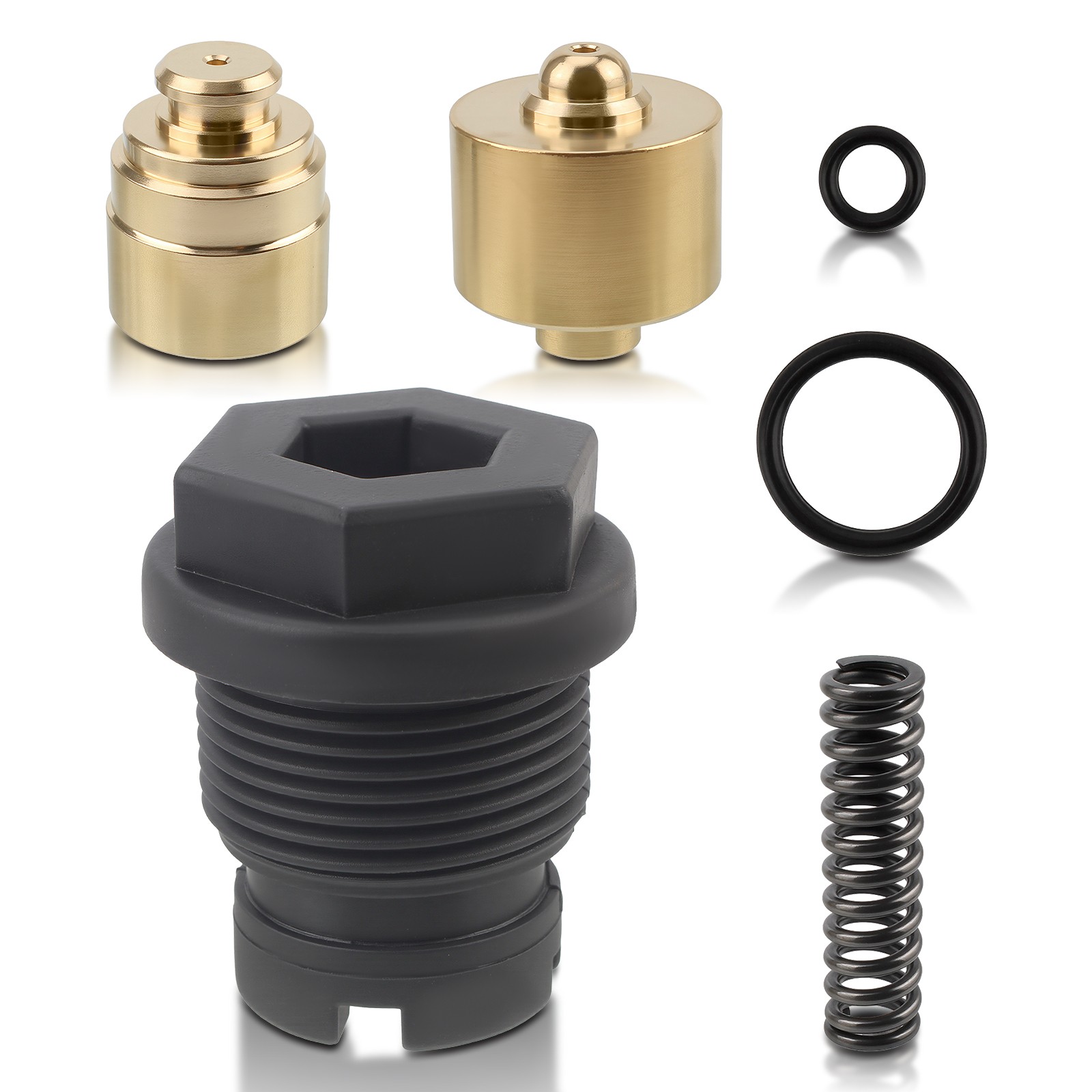 For B&S 187879GS Pressure Washer Pump Unloader Kit Replace Parts