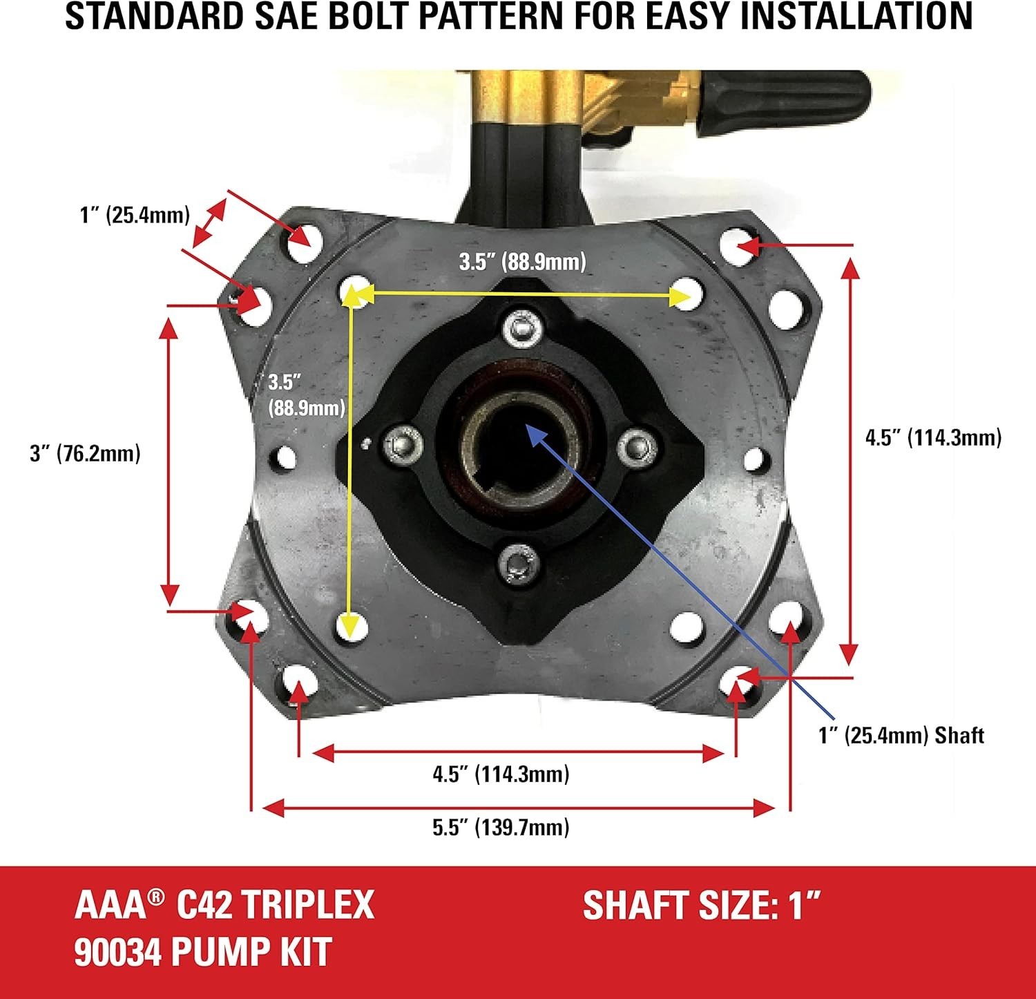 High-Performance 4400 PSI Replacement Pump Kit for Industrial Pressure Washers