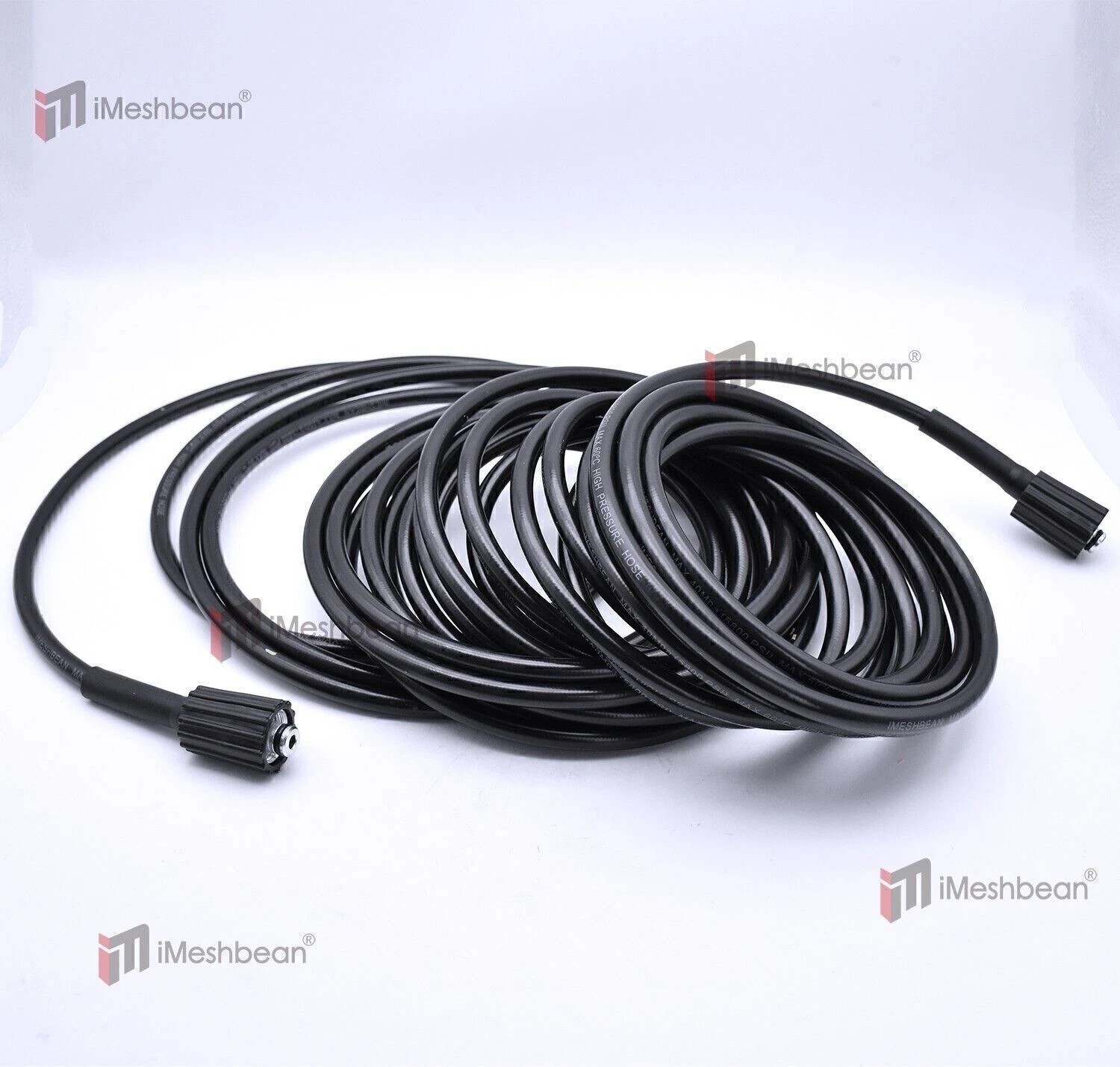 High Pressure Washer Hose 8m/25ft 5800PSI M22-14mm Power Washer Extension Tube