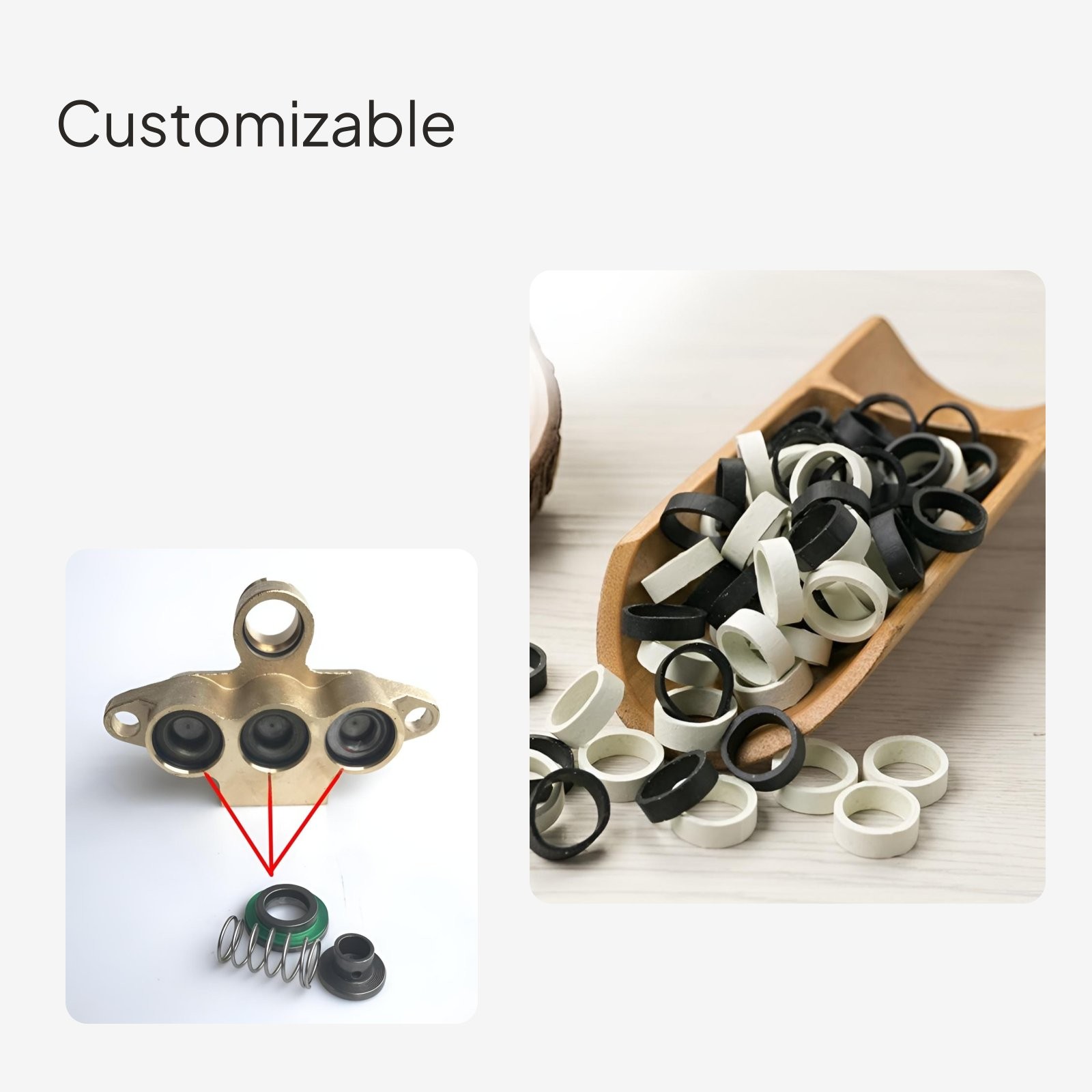 Pressure Washer Pump Head Parts Kit, Valve Gasket Spring