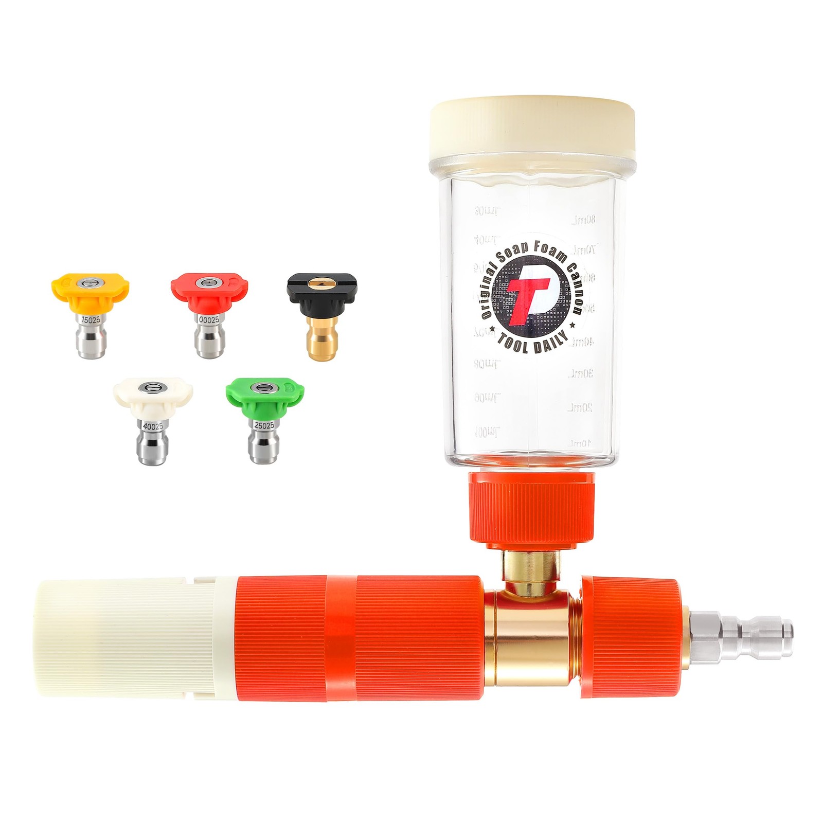 Tool Daily Pressure Washer Foam Cannon, Original Soap Foam Cannon for Car Was…