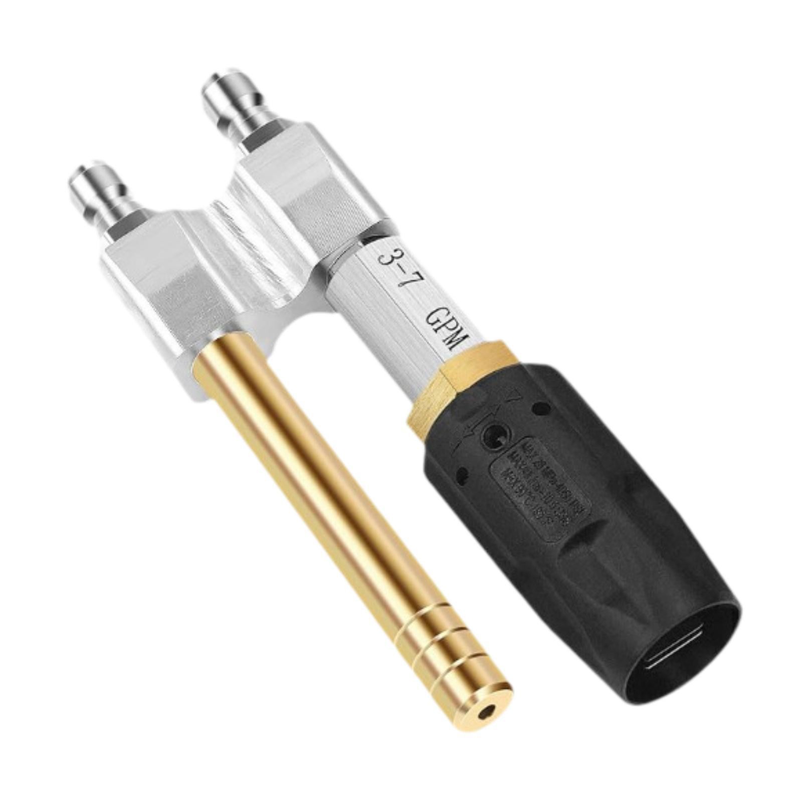 Twist Nozzle Downstream Soft Wash Nozzle 3-7GPM Copper Rotate for Pressure