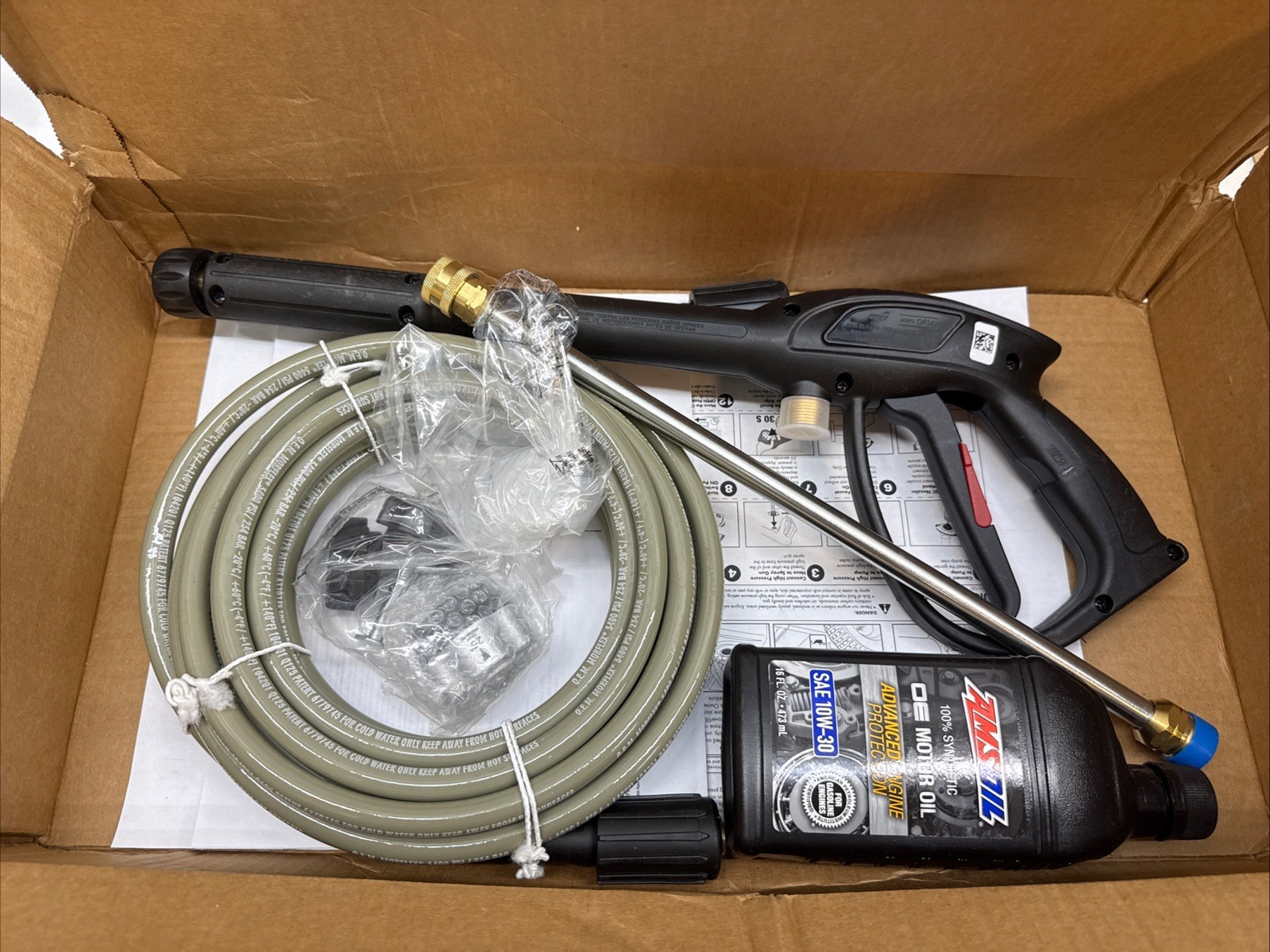 Simpson Pressure Washer OF342 Spray Gun Wand Hose Accessory with Motor Oil
