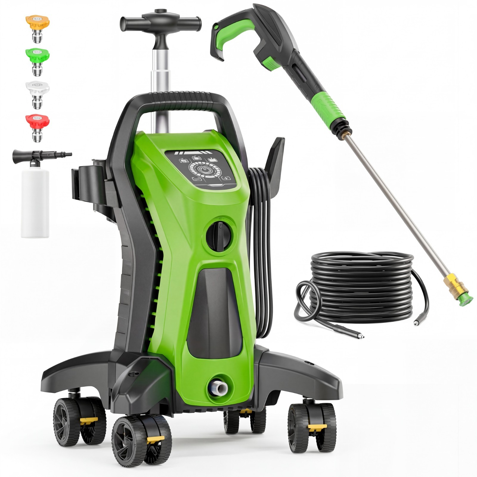 Pressure Washer 4500PSI 3.9GPM Adj-15-Level Touch Screen car,garden,yard,fence