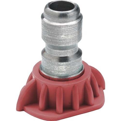 NorthStar 1/4in. Pressure Washer Quick-Couple Spray Nozzle, Size 3.5, 0° Spray,