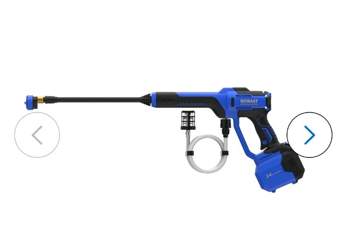 Kobalt Brushless 24v 700 PSI Power Cleaner * Light Used * Tool Only.