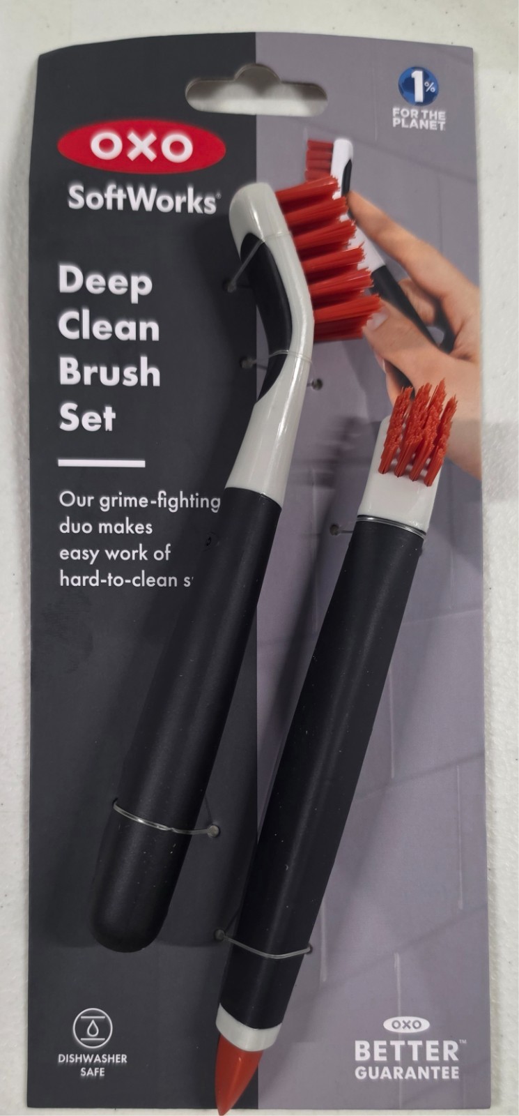 OXO, Blue Good Grips Deep Clean Brush Set