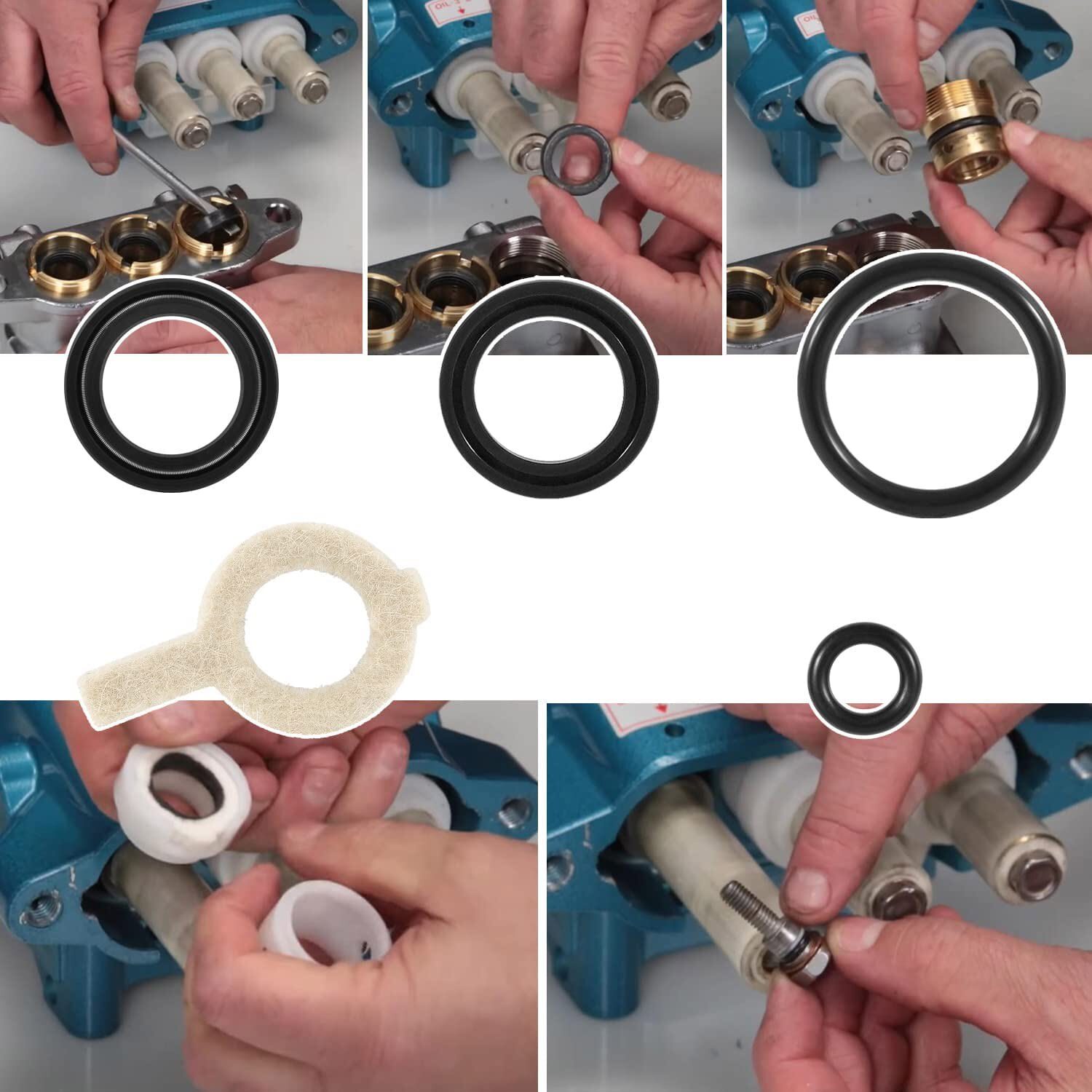 Fits Cat Pump Model 30 31 34 35 310 310S 310B 310W 340 34 30623 Seal Kit