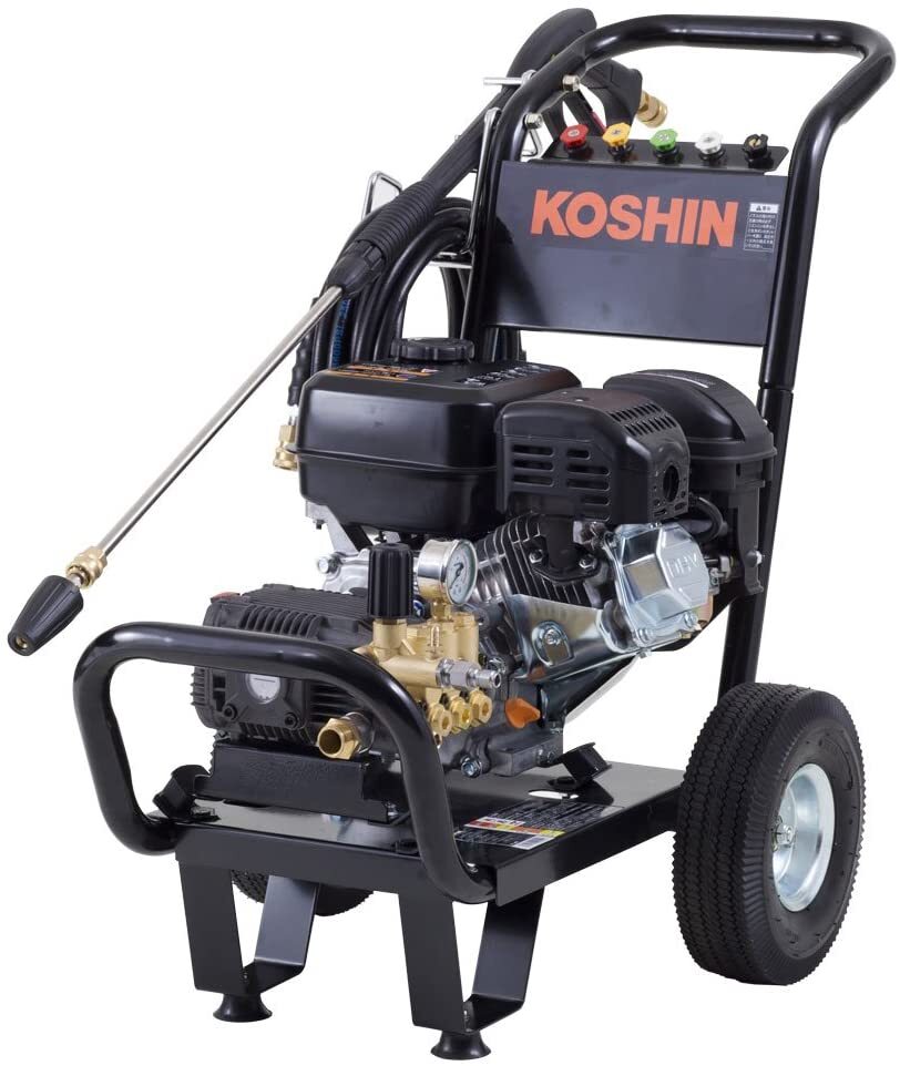 KOSHIN Pressure Washer JCE-1510UK 15MPa 212cc 4-Stroke Engine Type 2H Use