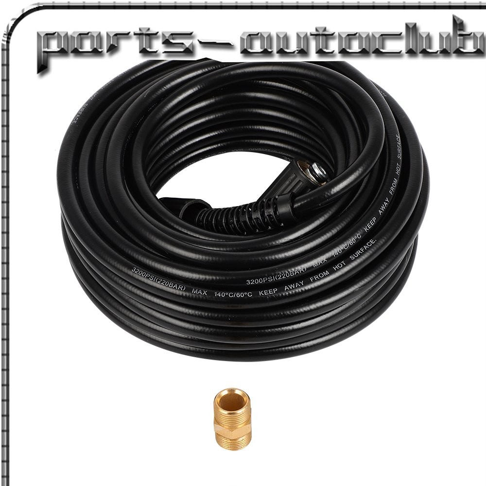 50 FT 3200 PSI Replacement High Power Pressure Washer Hose 3/8″ M22-14MM