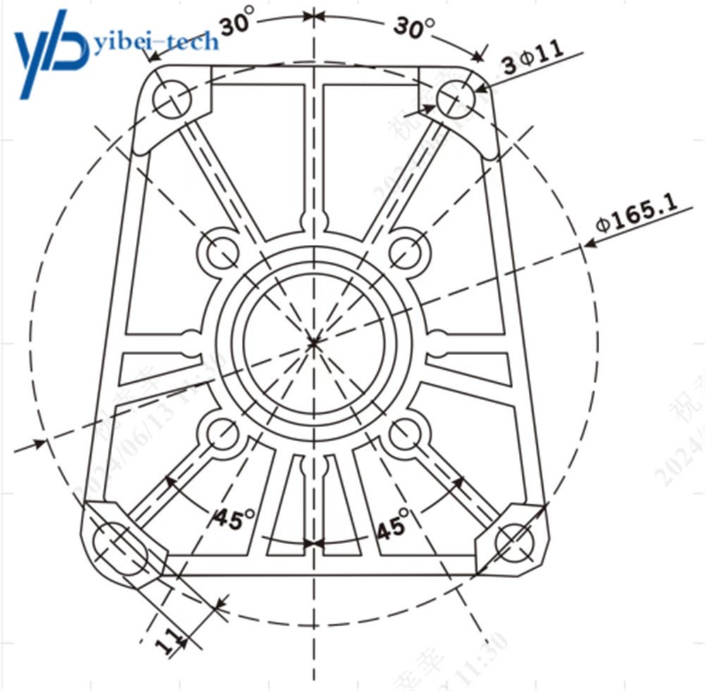 Pressure Washer Pump 1-in Shaft 3000 psi at 4 US gpm, 9 hp at 3400 rpm