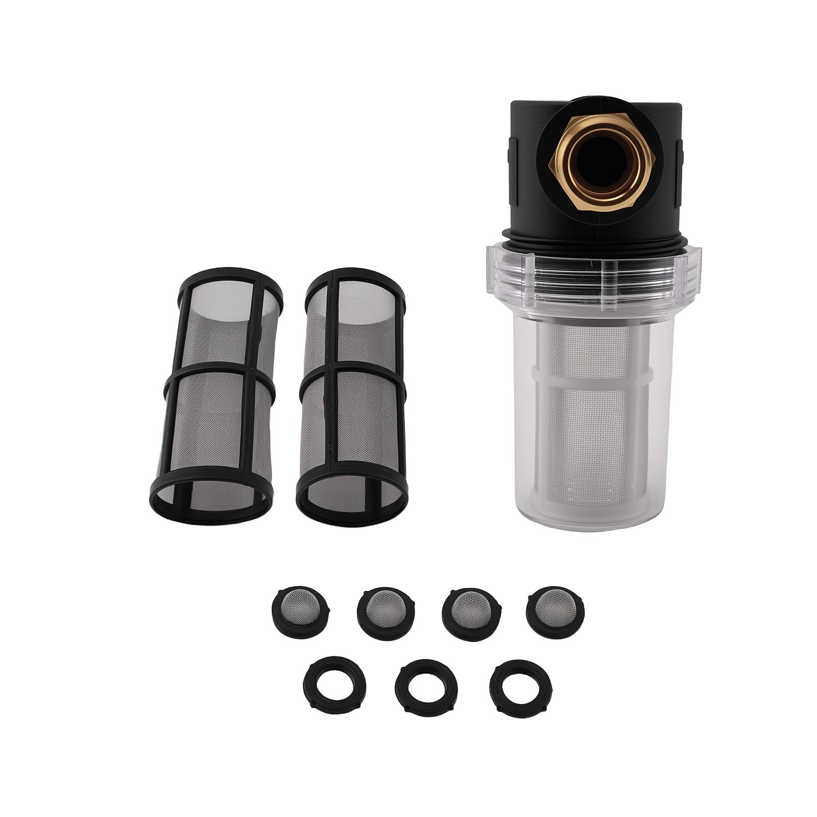 Garden Hose Filter for Pressure Washer Inlet Water Inline Filter for Sediment