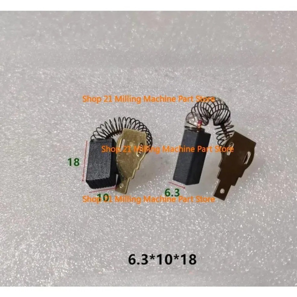 2pcs 6.3*10/11 7.2*13mm Electric Brush for Pressure Washer Vacuum Cleaner