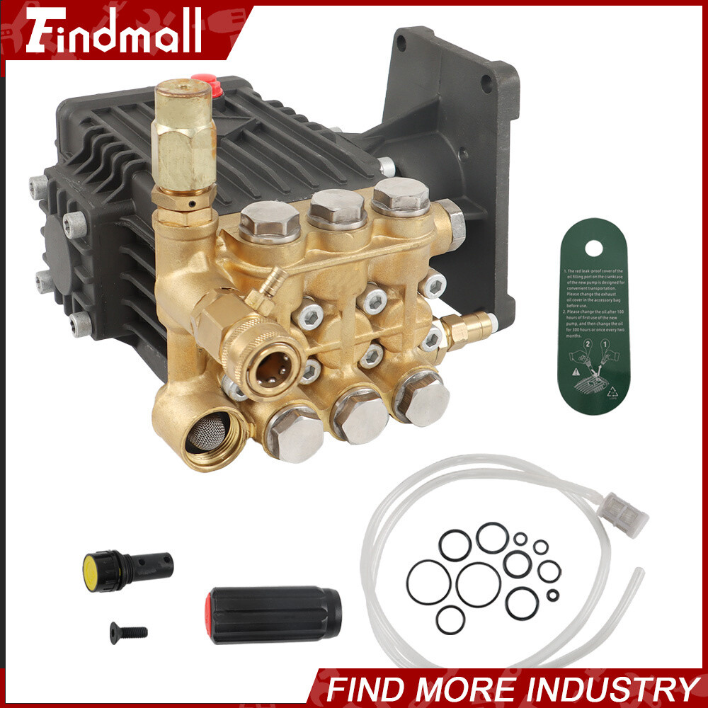 4400 psi 4 GPM Pressure Washer Pump Power Washer Pump 1″ Shaft Horizontal New