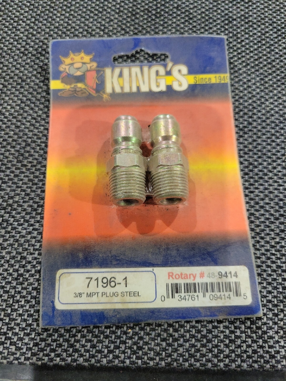 2x Rotary part # 48-9414 9414 3/8 MPT plug Replaces Stens 758-583. (015)