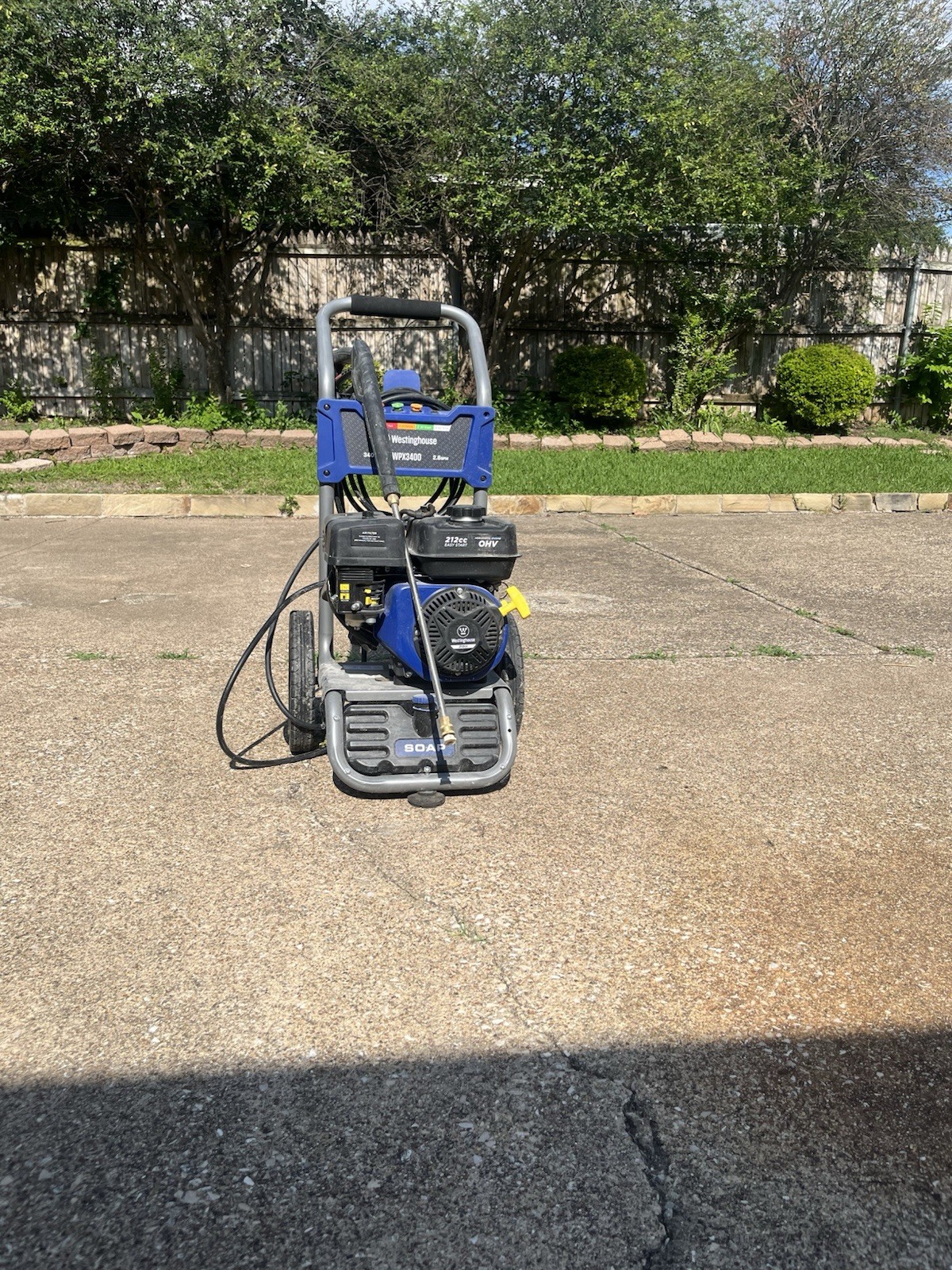 Westinghouse 3400 PSI 2.6 GPM Gas Pressure Washer Dallas Pick Up Only