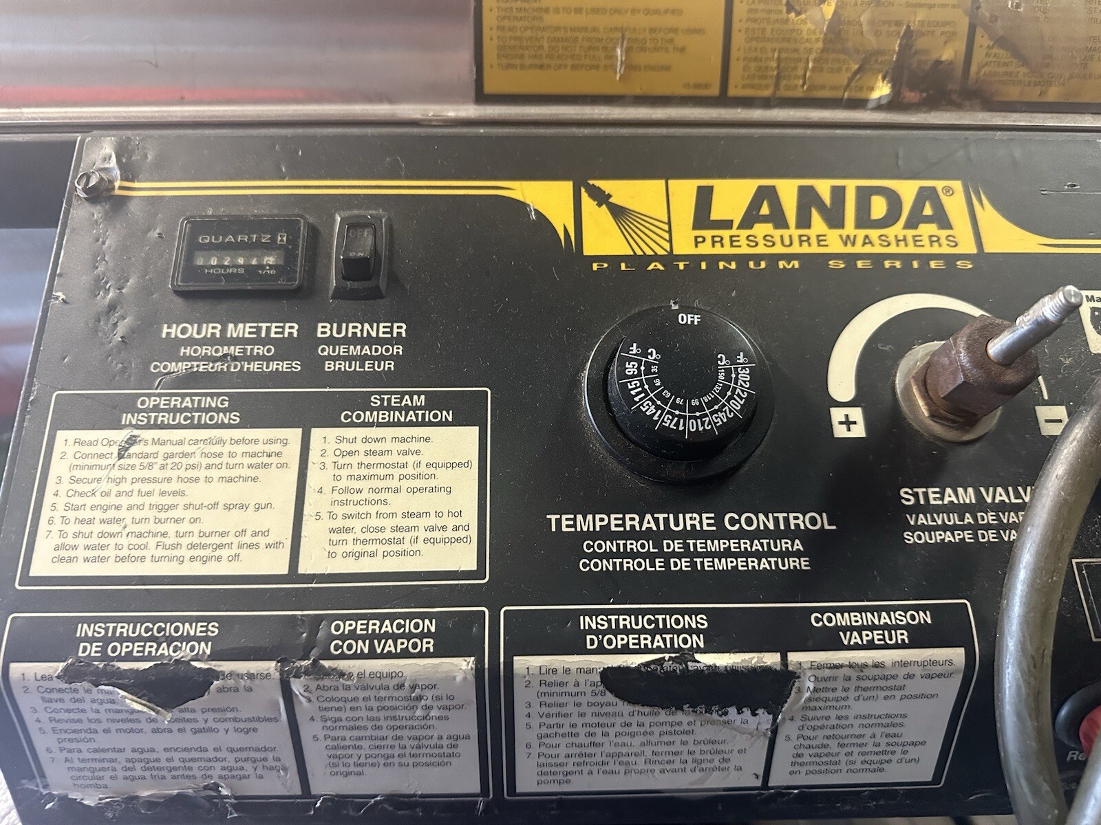 Landa PGHW5-30221E Hot Water Natural Gas Pressure Washer w/ Trailer & Much More