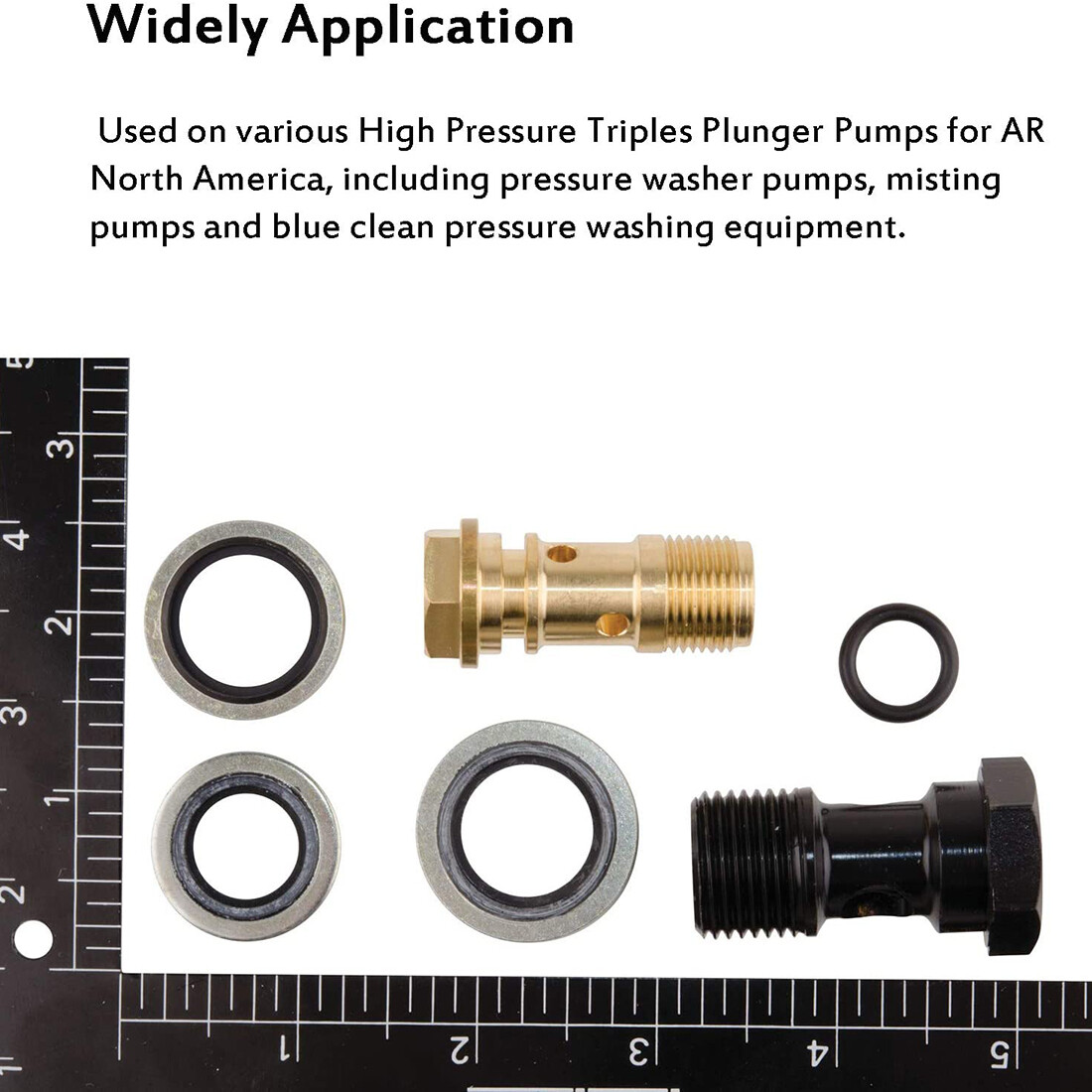 For Annovi Reverberi XM RK Series AR2119 Gymatic 3/B Unloader Mounting Bolt Kit