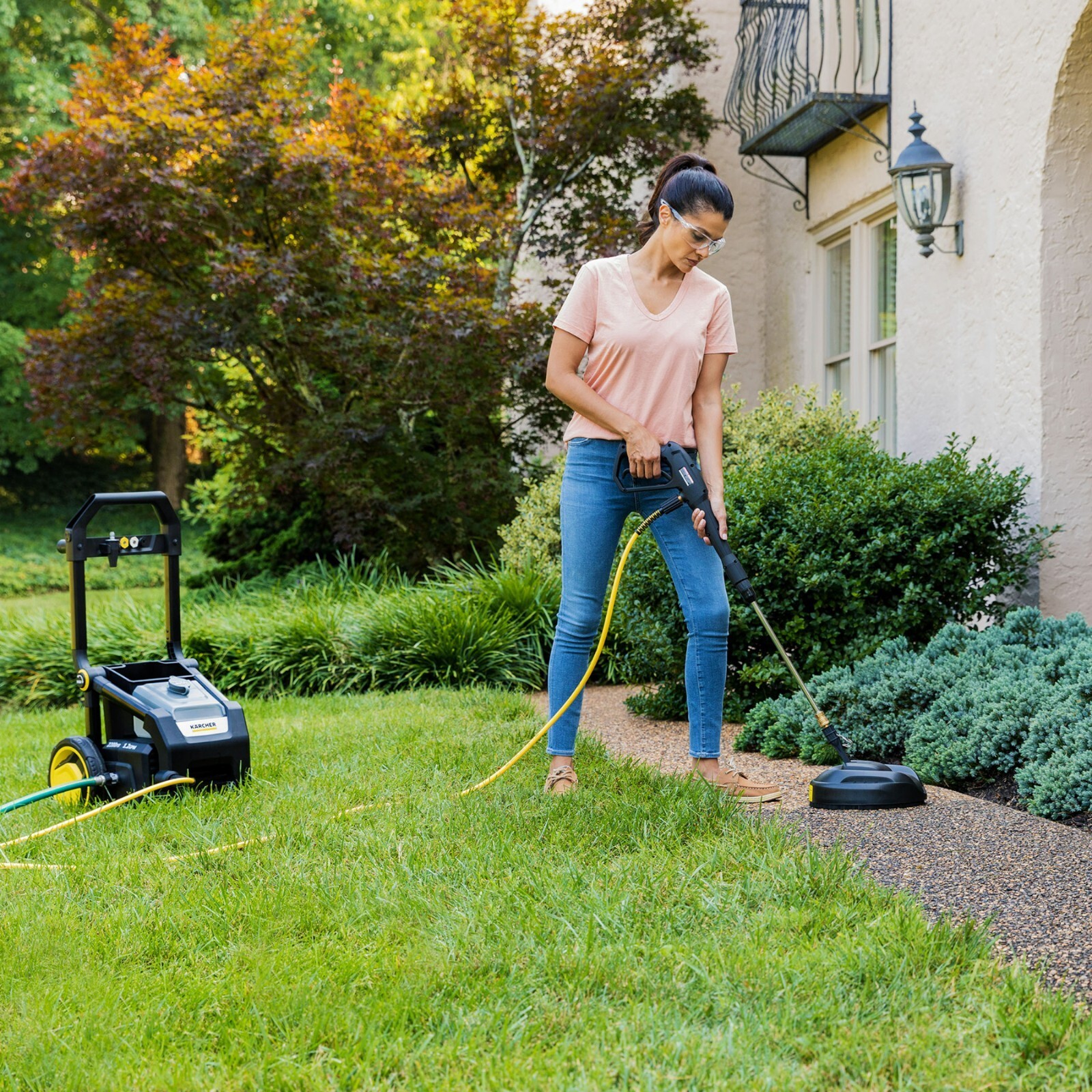 Kärcher K2200PSB Pressure Washer & Surface Cleaner, 2200 PSI – Max 2.07 GPM