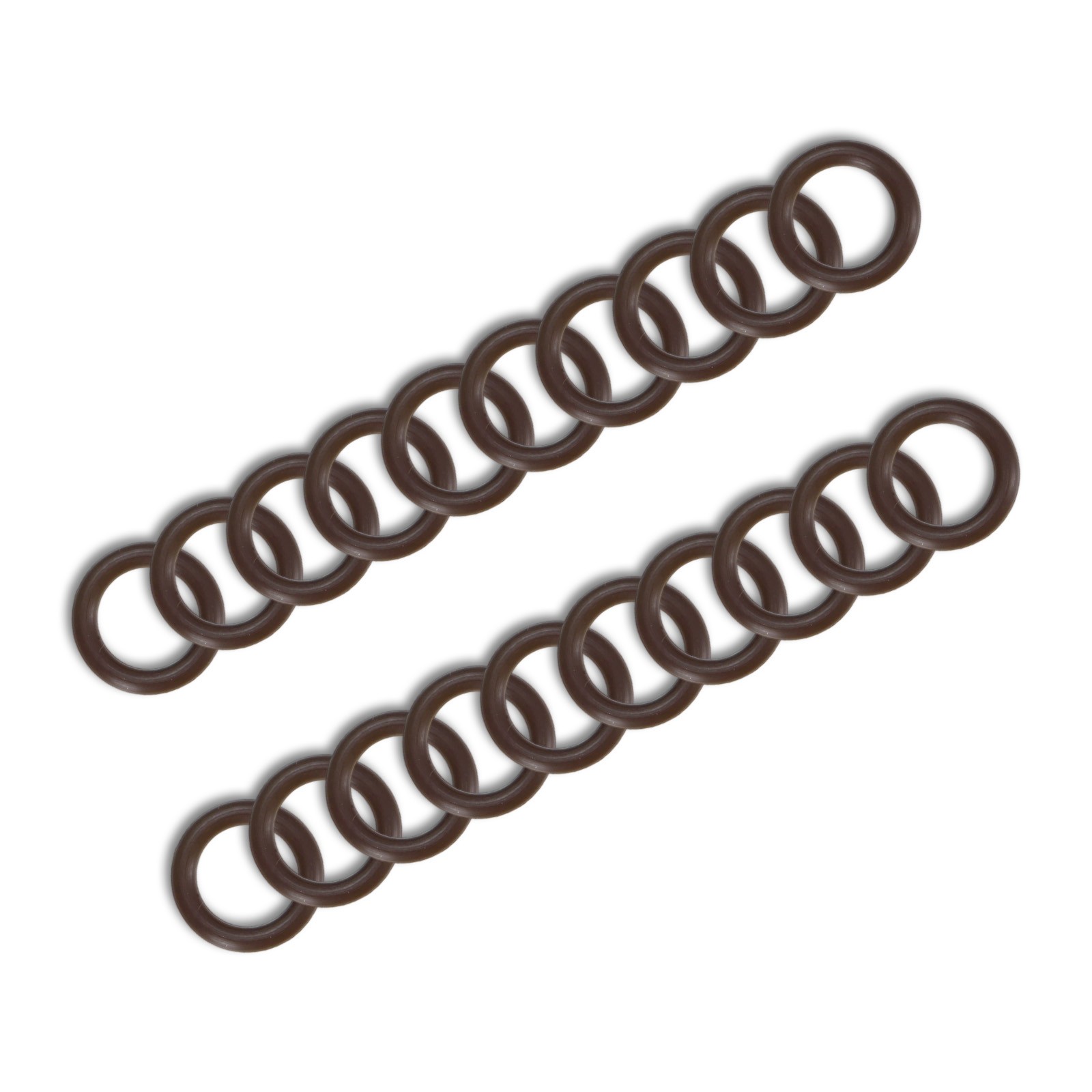 20-Pack 3/8” Fluorine Rubber O Ring Assortment Kit for Quick Coupler
