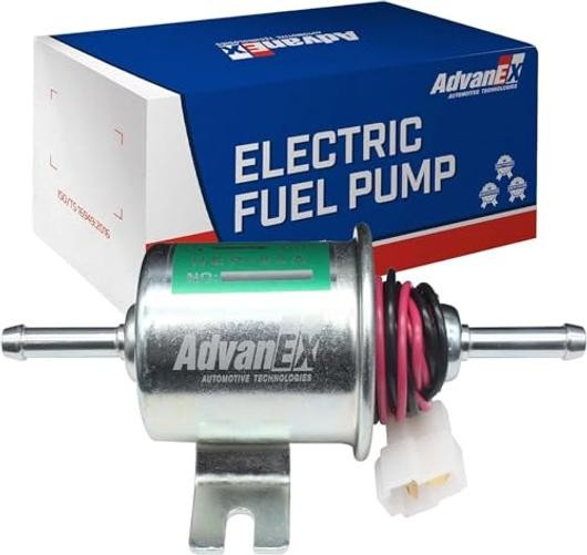 Electric Fuel Pump 12V Universal Low Pressure 5-9 PSI Gas HEP-02A(5-9 PSI)