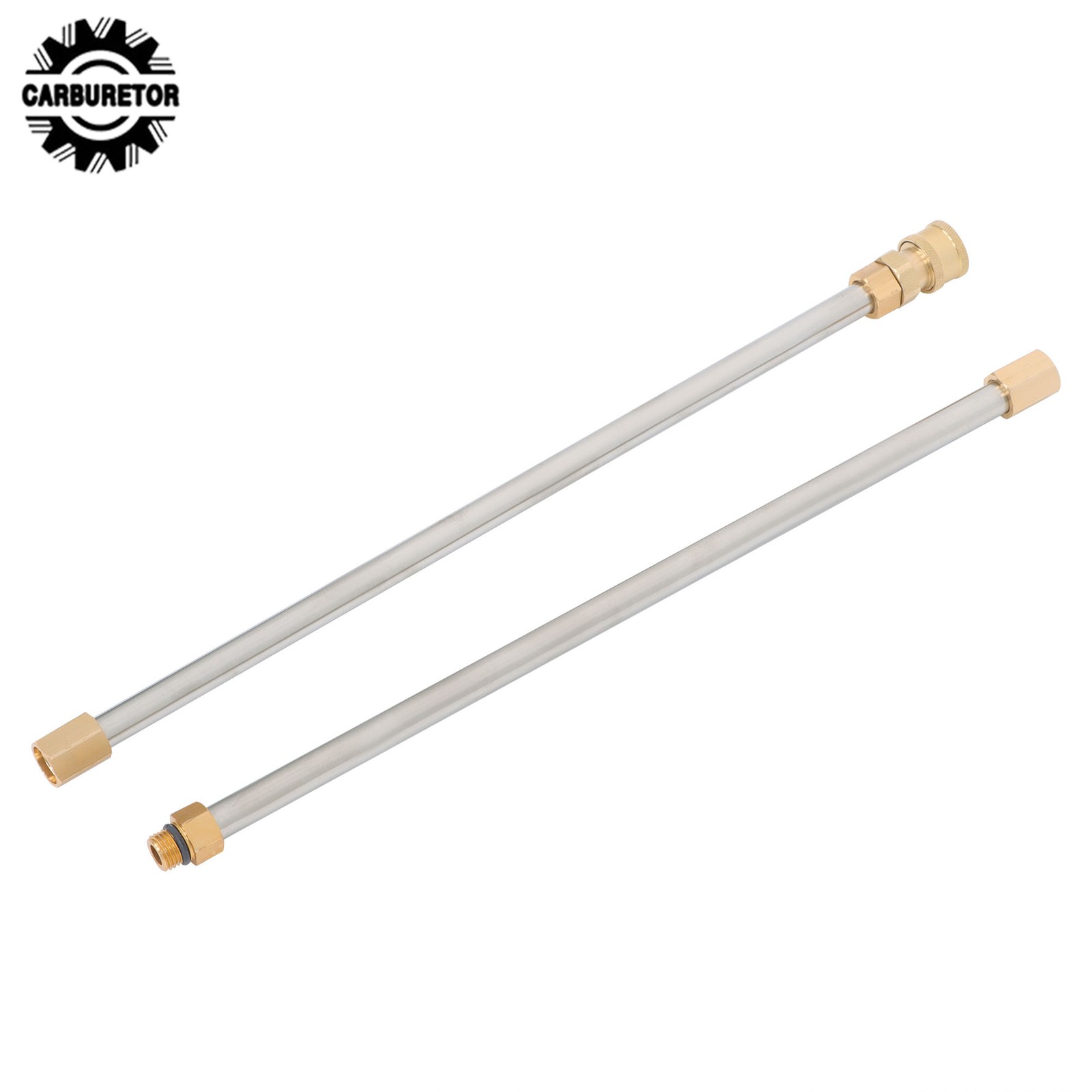 9 Pack Quick Connect 4000 PSI High Pressure Water Gun Extension Rod Set 1/4 Inch