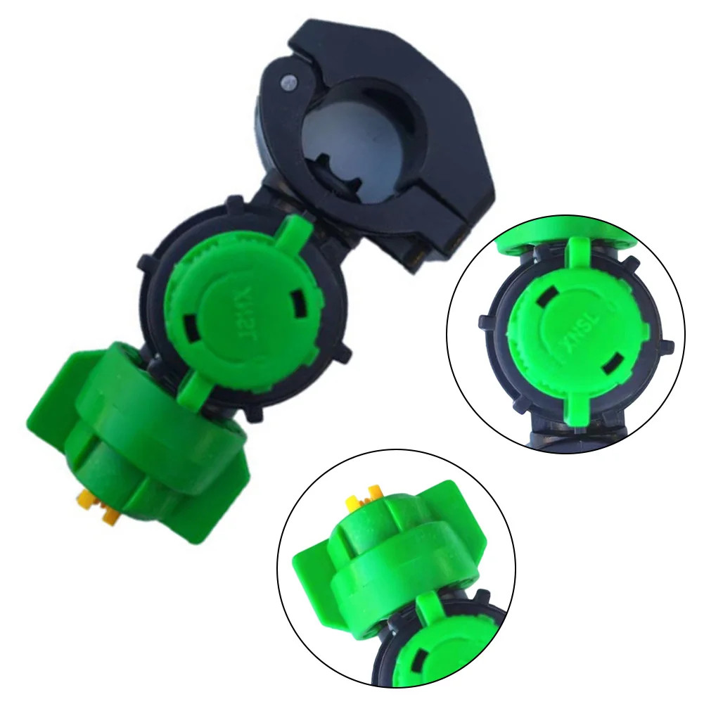 10Pack TractorMounted Agricultural Sprayer Nozzles, 9.8Mm Orifice, FanShaped Ato