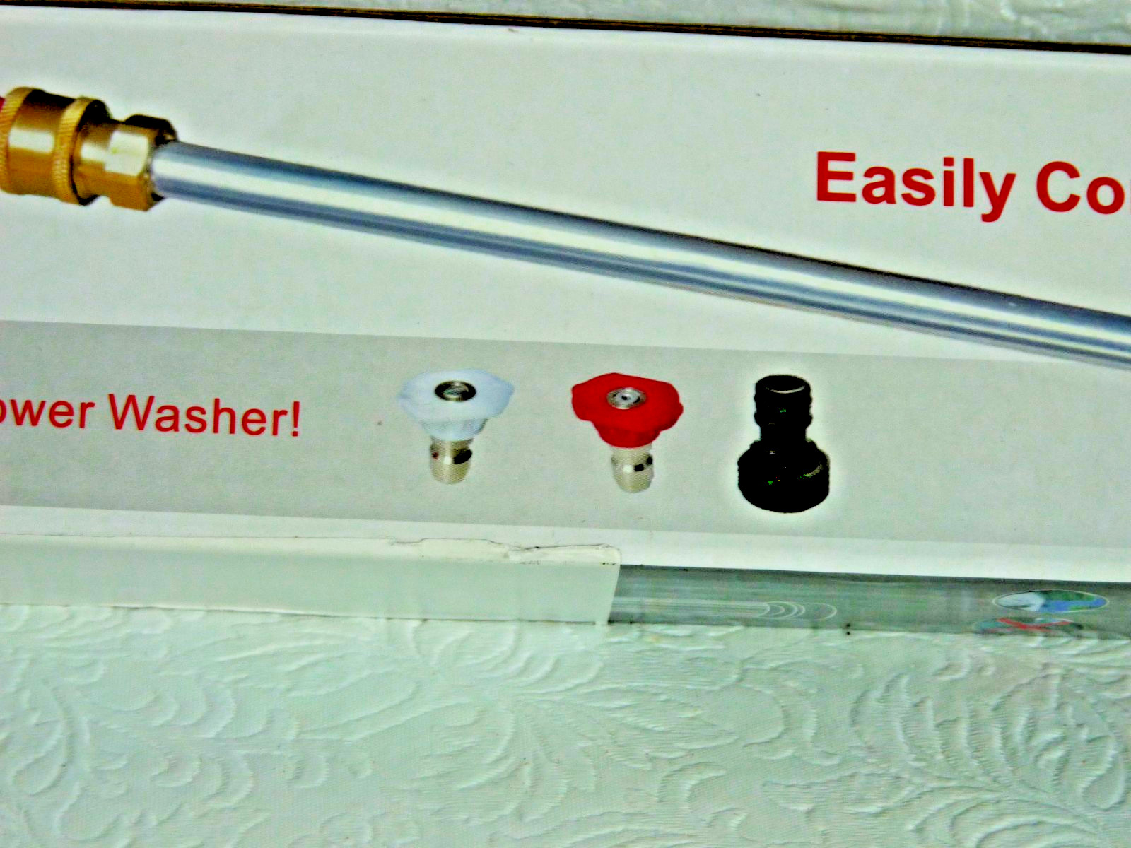 Hydro Jet Cleaning Solution Power Washer Wand, High Pressure Wand 2 Nozzle NIB