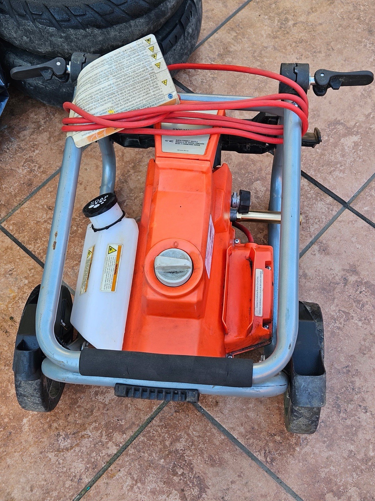 Husqvarna PW2300 Electric Pressure Washer 120v 14.5amp 2300 psi 1.2 GPS Local PU