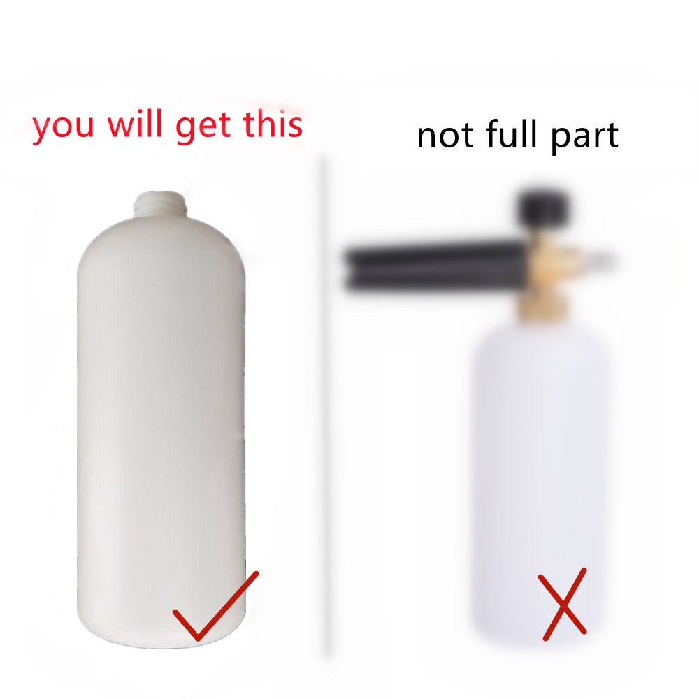 Replacement Snow Foam Soap Lance 1L Pressure Washer Gun Part Spray Bottle Cannon