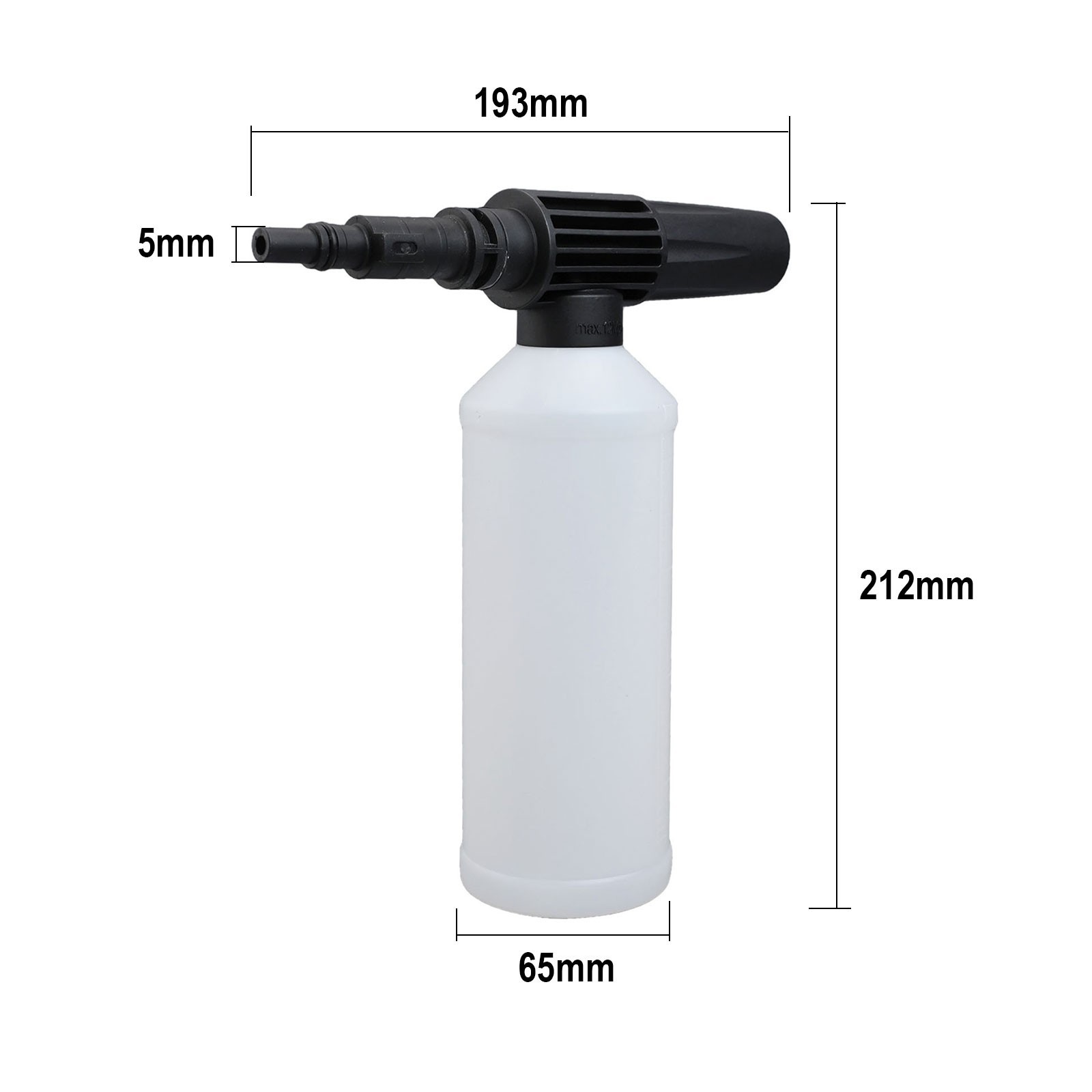 Pressure Snow Foam Washer Jet Car Wash Spray Lavor for LANCE Soap For 450ml