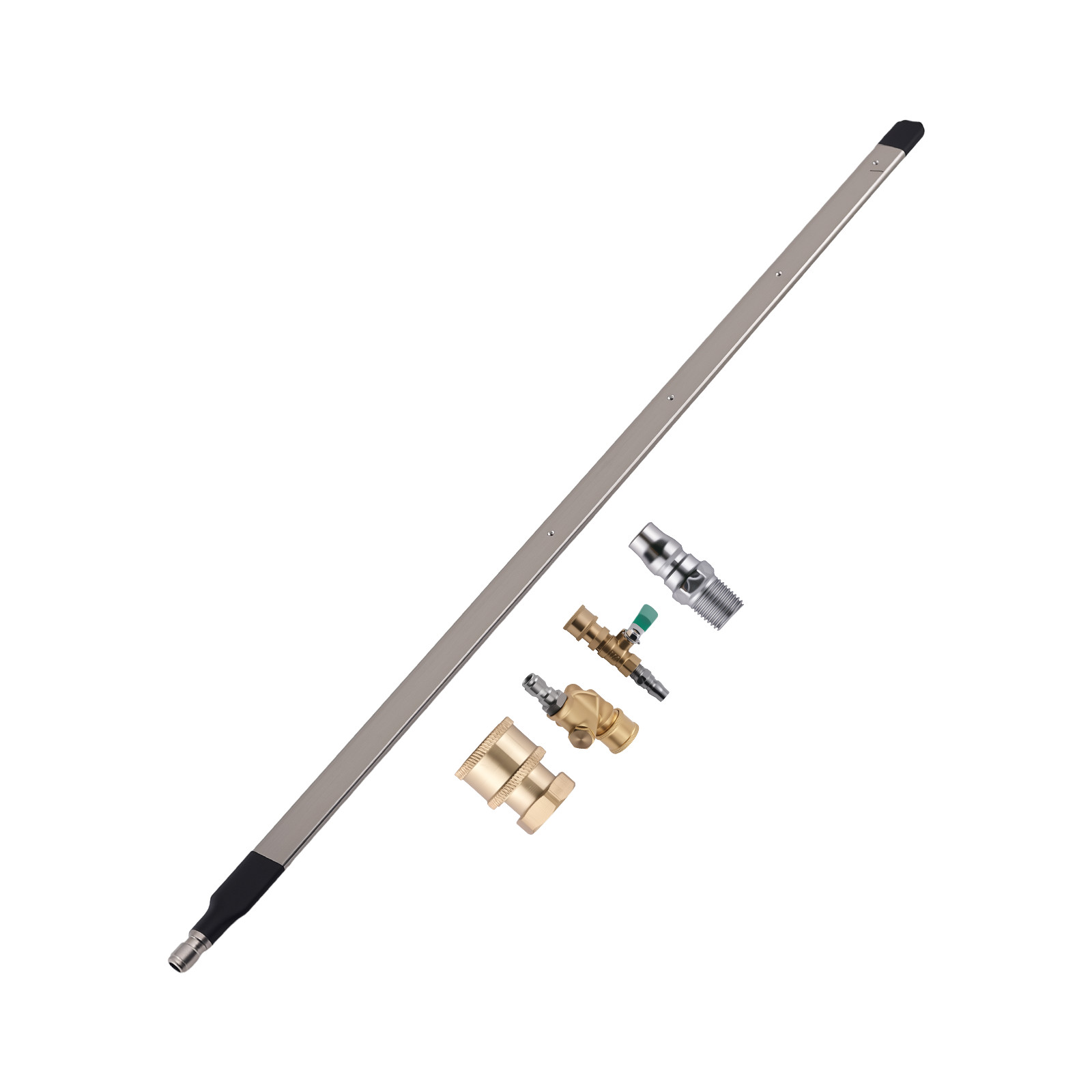24″ High Pressure Radiator Cleaning Wand 23.62in Stainless Steel Tool Kit