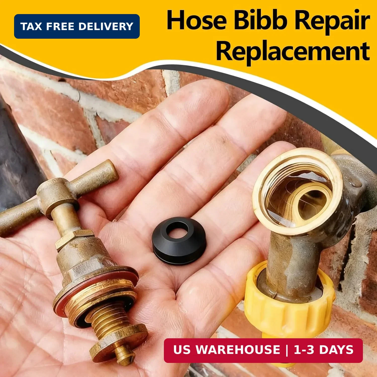160 Pieces Hose Bib Washer & Faucet Washers Assorted Kit (14 Sizes) – Includes H