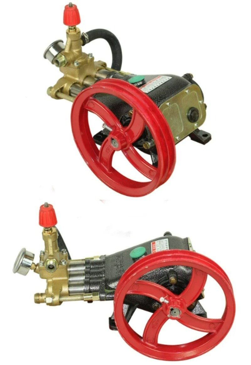 55i Shaft All Copper Commercial Plunger Water Pumps Car Wash Pump Head