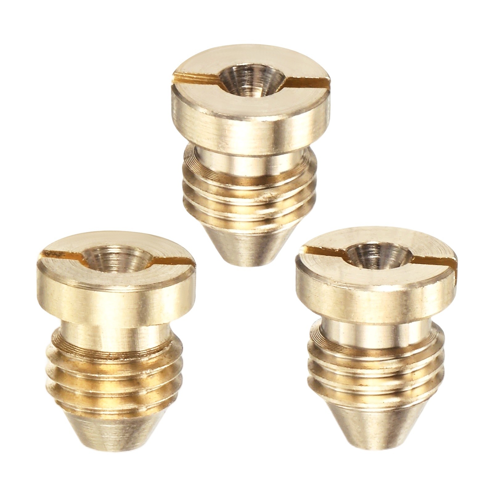 3-Pack 1.0/1.05/1.1 mm Brass Foam Cannon Orifice Nozzle Tips for Car Wash