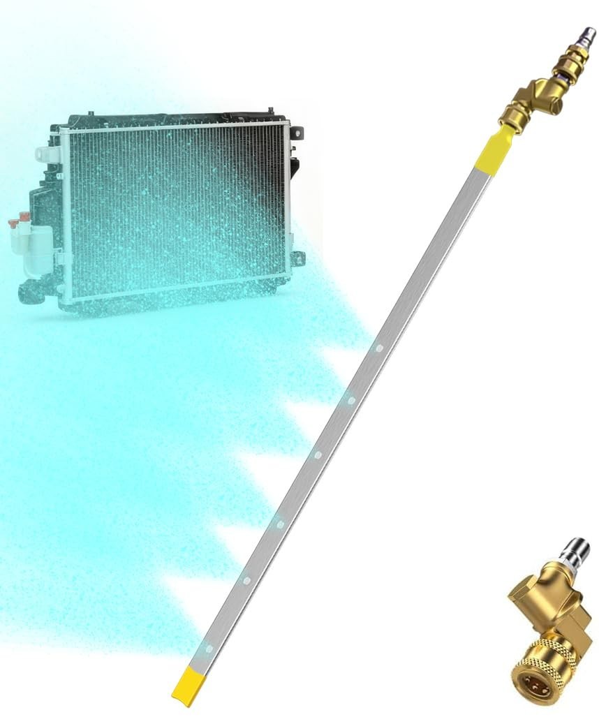 100cm Radiator Cleaning Wand – 4500PSI Pressure Washer Tool for Car Flush Kit
