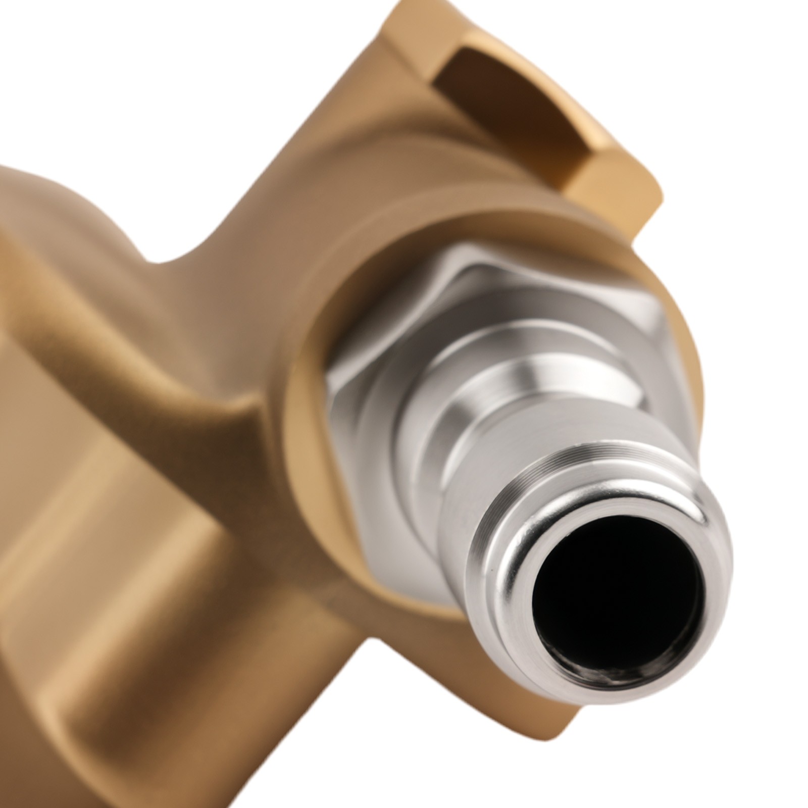 1/4″ Pressure Washer Adapter Pivoting Coupler 240° Rotation Brass Stainless