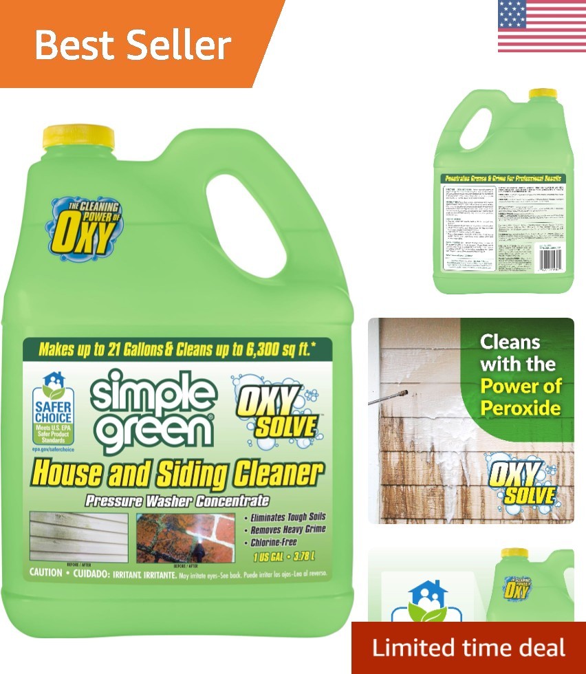 1 Gallon Concentrate Oxy Solve Cleaner – Ultimate Solution for Stains & Grime