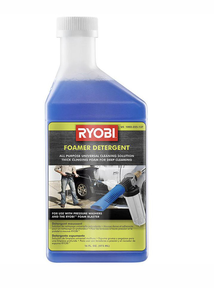 Ryobi Foam Blaster Detergent for Power Pressure Washer, 16 Fl. Oz.