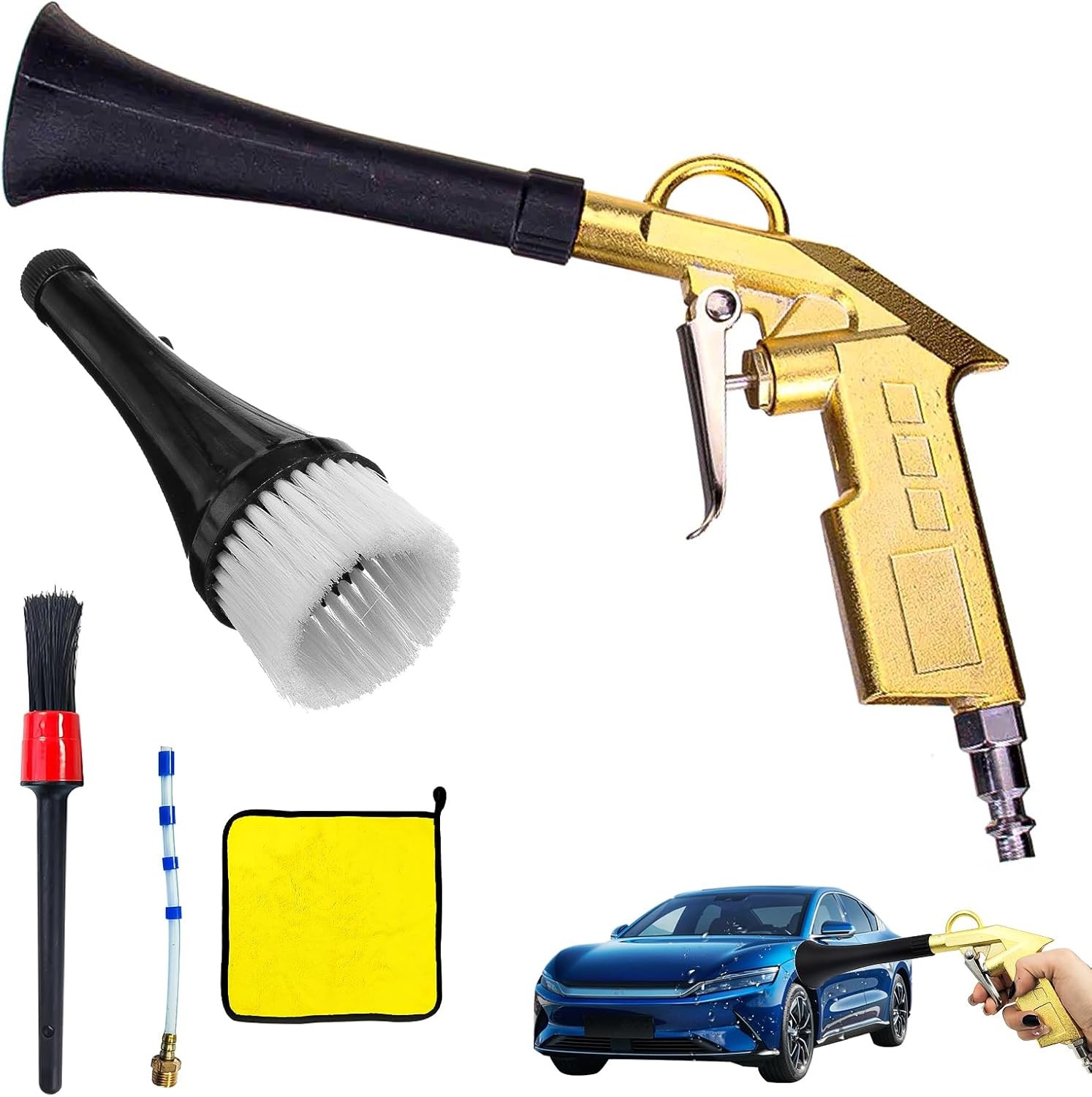 Air Compressor for Car Detailing Tornado Detailing Tool, High Pressure Air Gun D