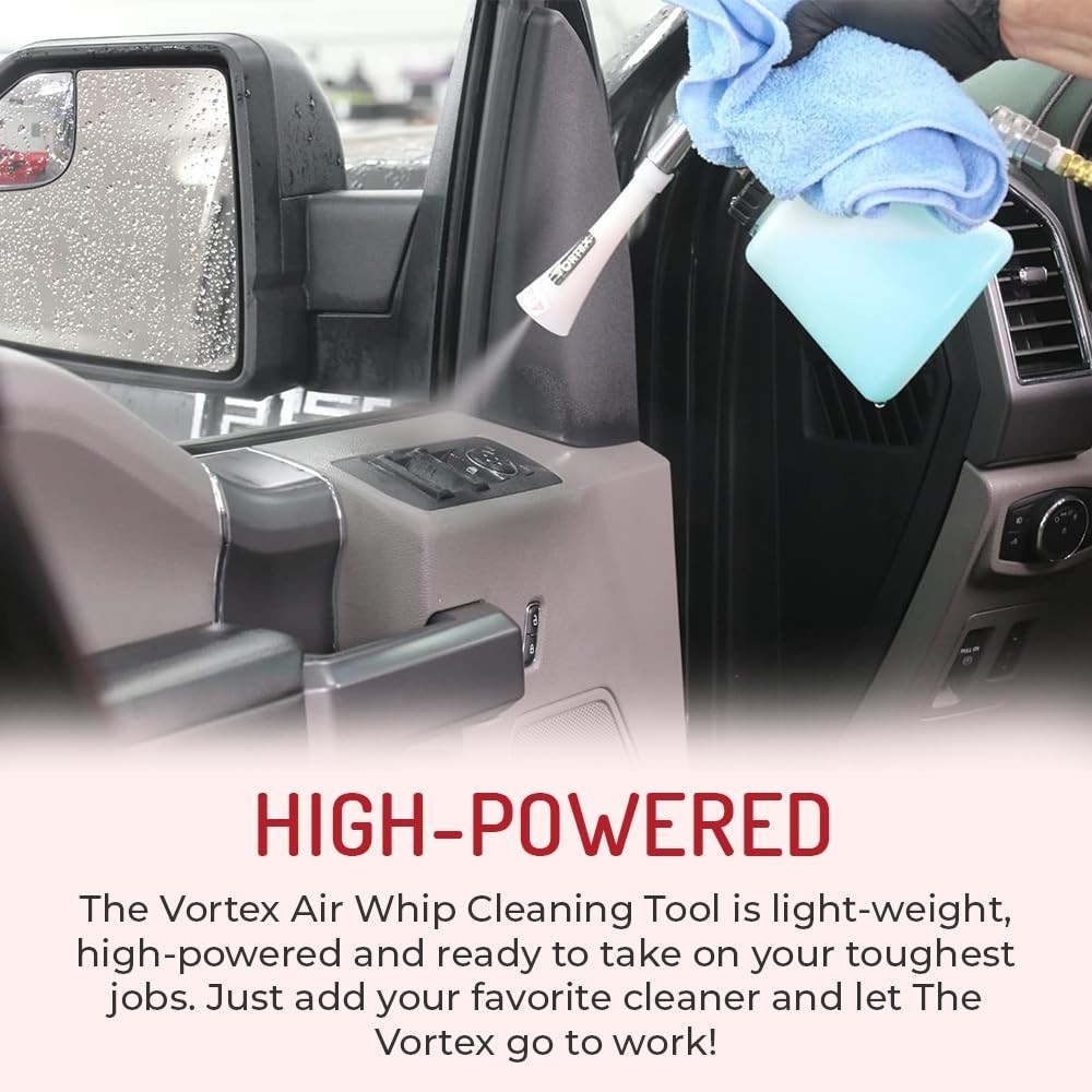 Air Cleaning Gun for Auto Detailing – Compressed Air Tool for Deep Cleaning Inte