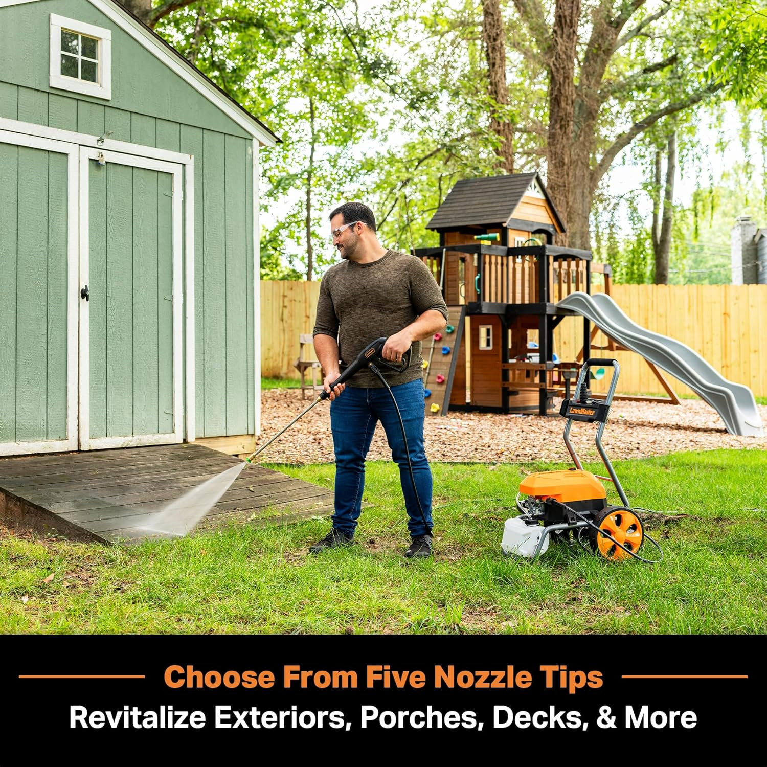 LT2100B Electric Pressure Washer 2300 PSI MAX 13 Amp 1.2 GPM CSA Certified with