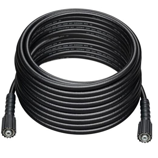 Westinghouse 50 ft PVC Pressure Washer Hose – 3400 Max PSI – For Gas and