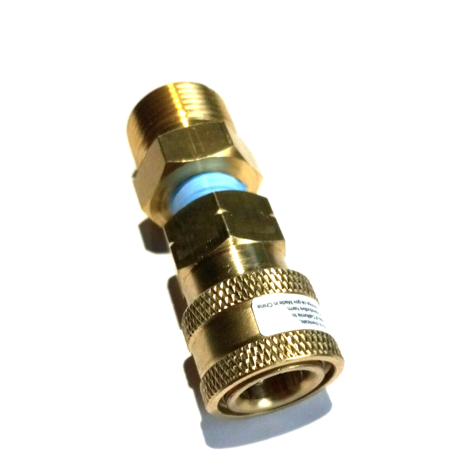 Fits Sun Joe, AR Hose- M22 x 15mm Male 1/4 NPT Coupler