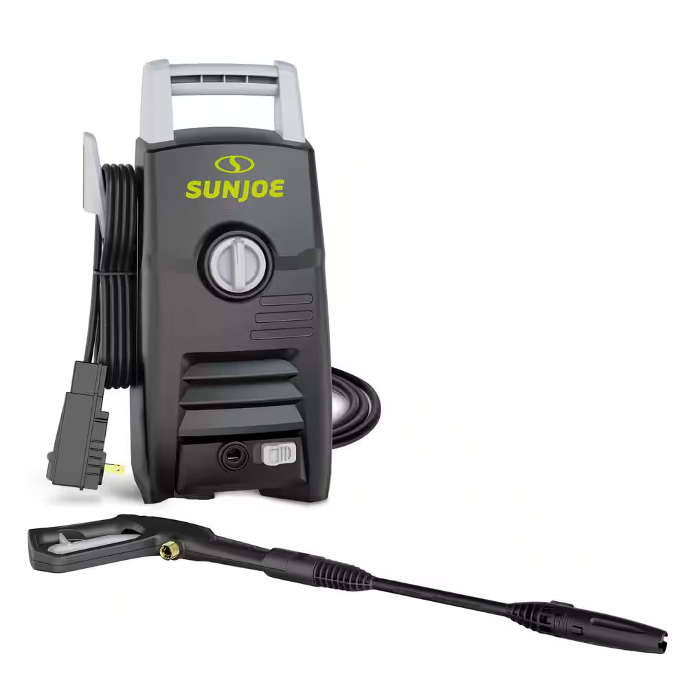 1600 PSI 1.1 GPM 11 Amp Cold Water Corded Electric Pressure Washer with Adjustab